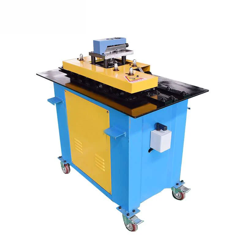 Seven Functions Duct Lock Forming Machine